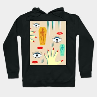 Halloween makeup Hoodie